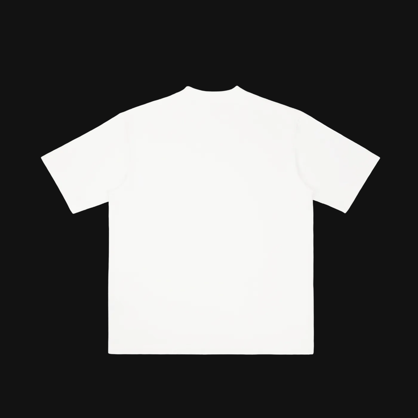 Jordan Script Graphic Tee | Retro Red Black Brushstroke Design
