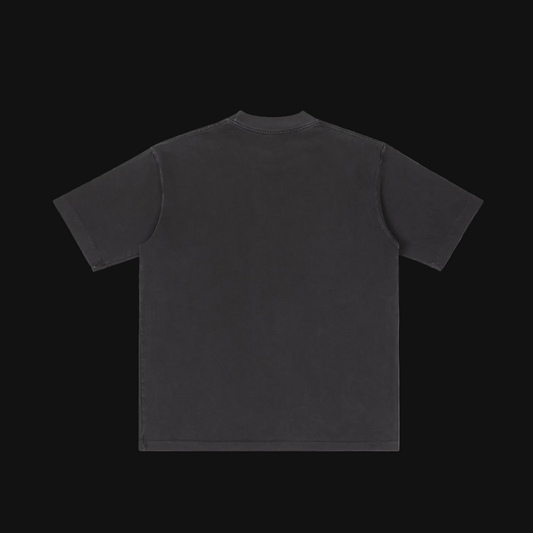 Jordan Brushstroke Logo Tee | Retro Red Black Typography