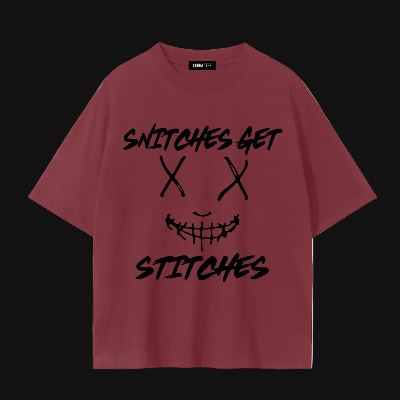 Snitches Get Stitches | Standard Tee