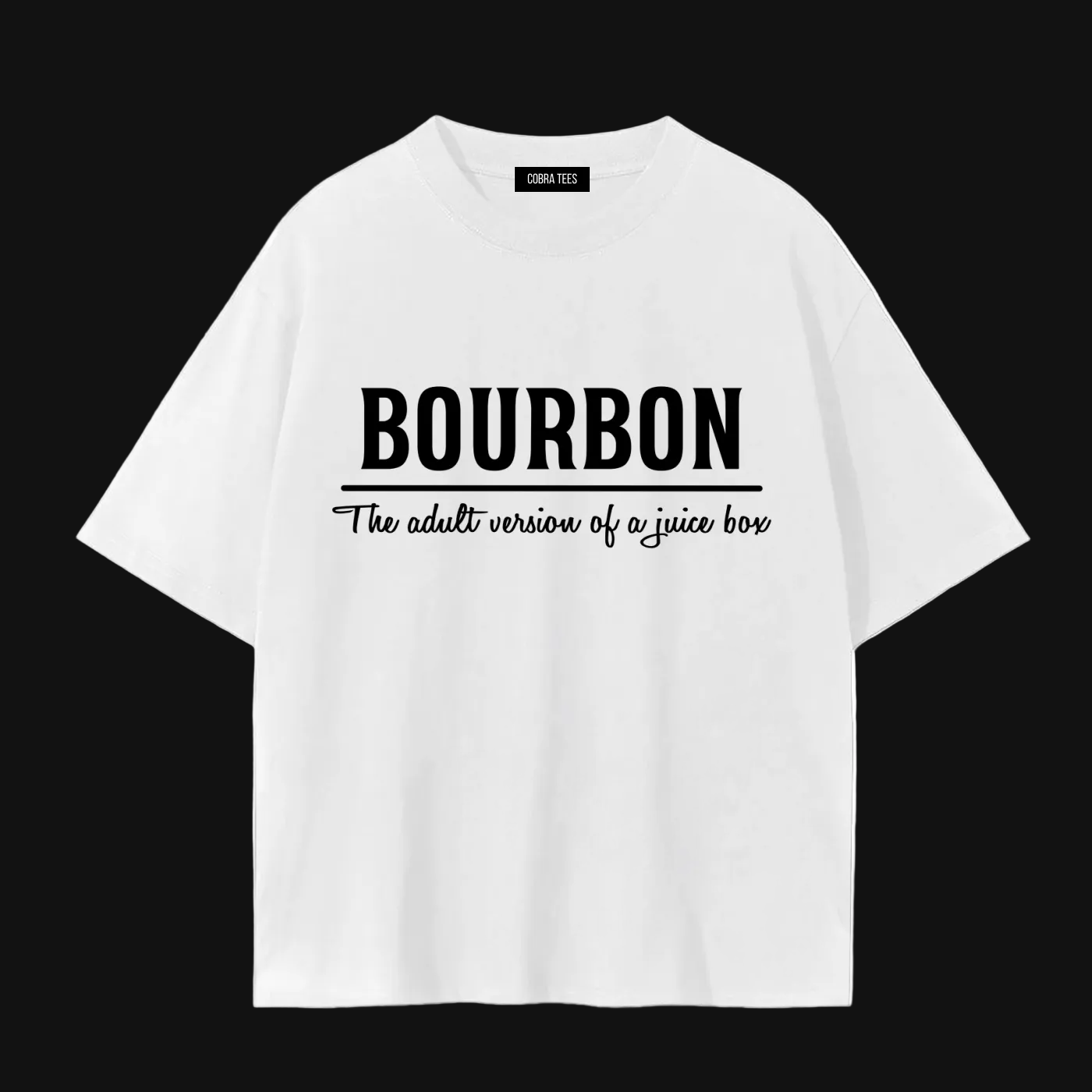 Bourbon Whiskey Logo Tee | Vintage Distillery Graphic T-Shirt