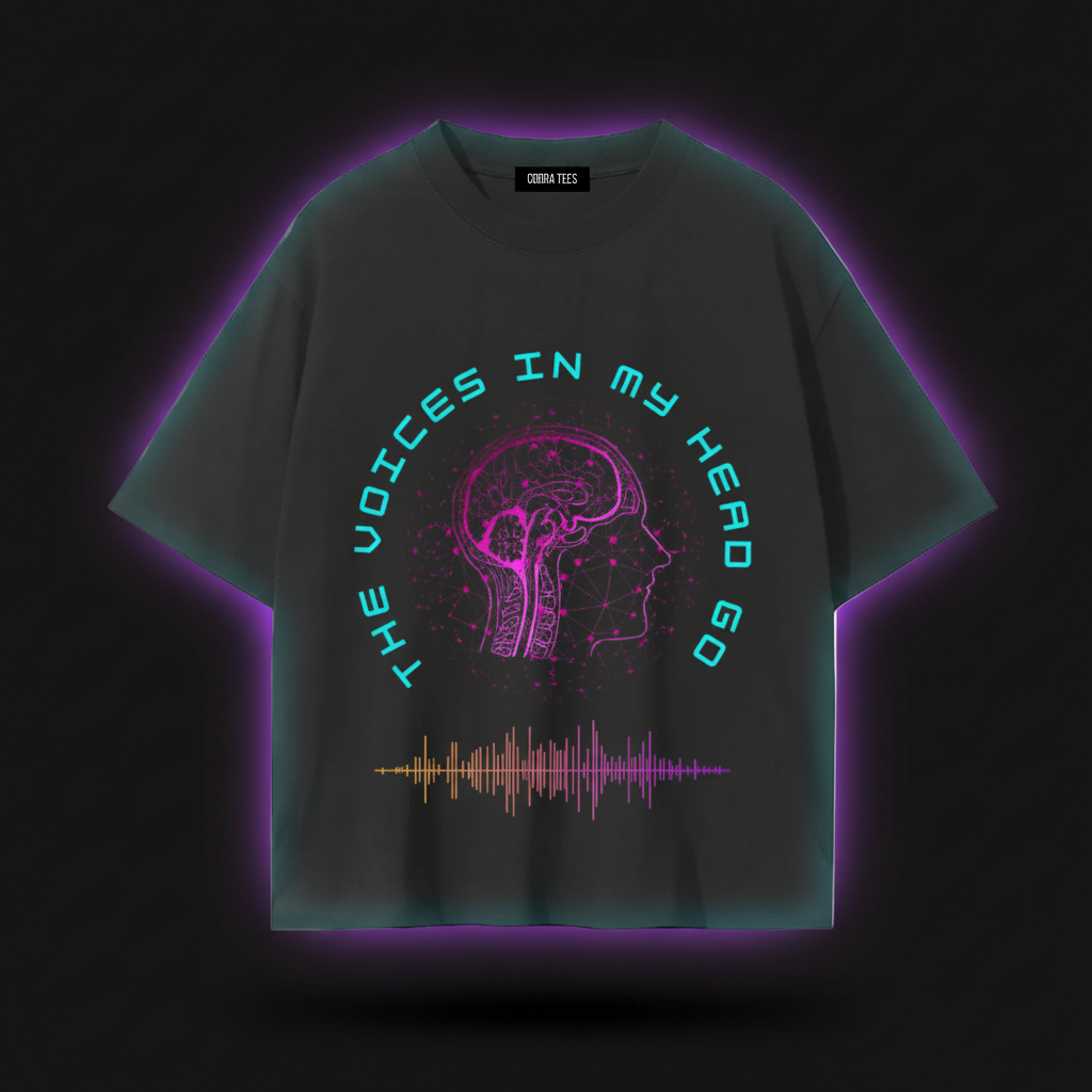 The Voices in My Head T-Shirt | soundwave graphic