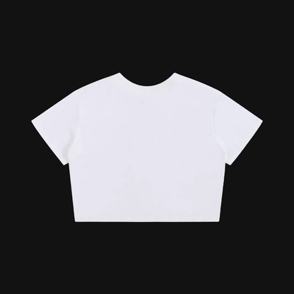 Choose Life Choose Me crop tee | Slogan Graphic Tee