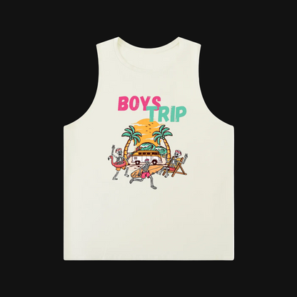 boys,trip,vacation,drink,alcohol,friends,palm,trees,skeleton