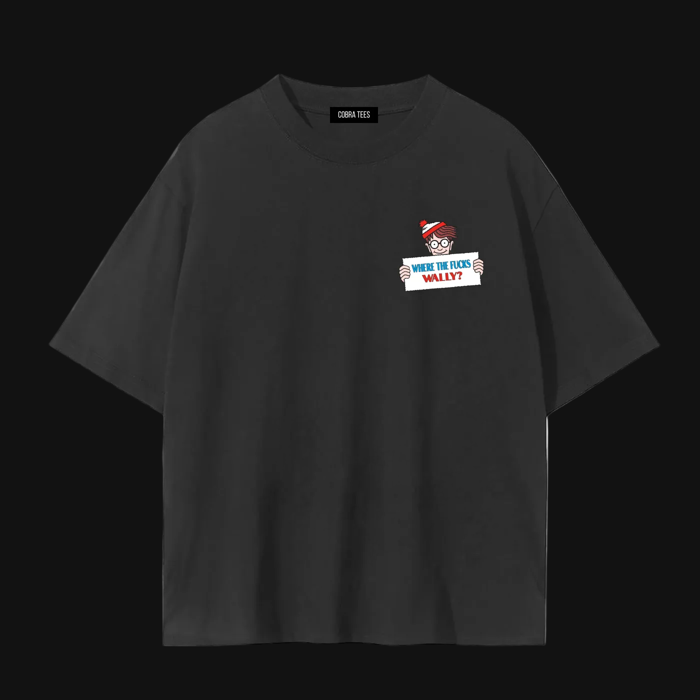 wheres,wally,fuck,tee,graphic