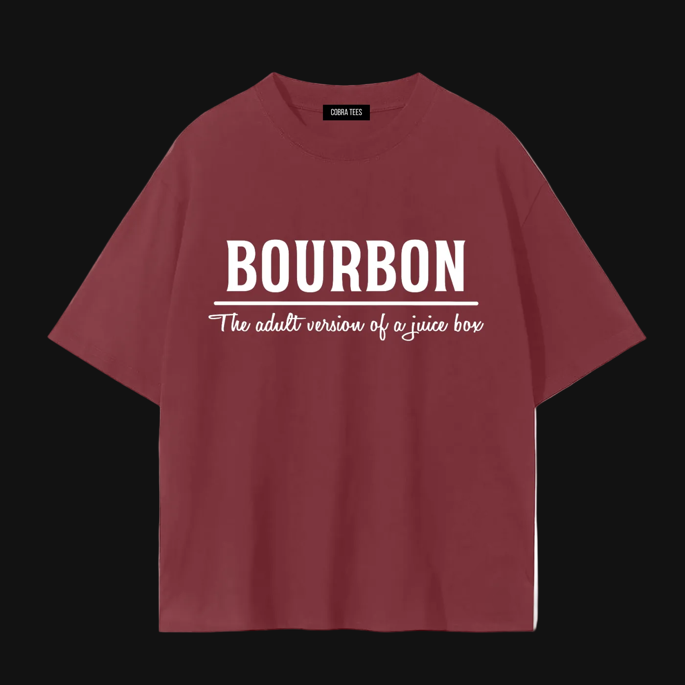 Bourbon Whiskey Logo Tee | Vintage Distillery Graphic T-Shirt