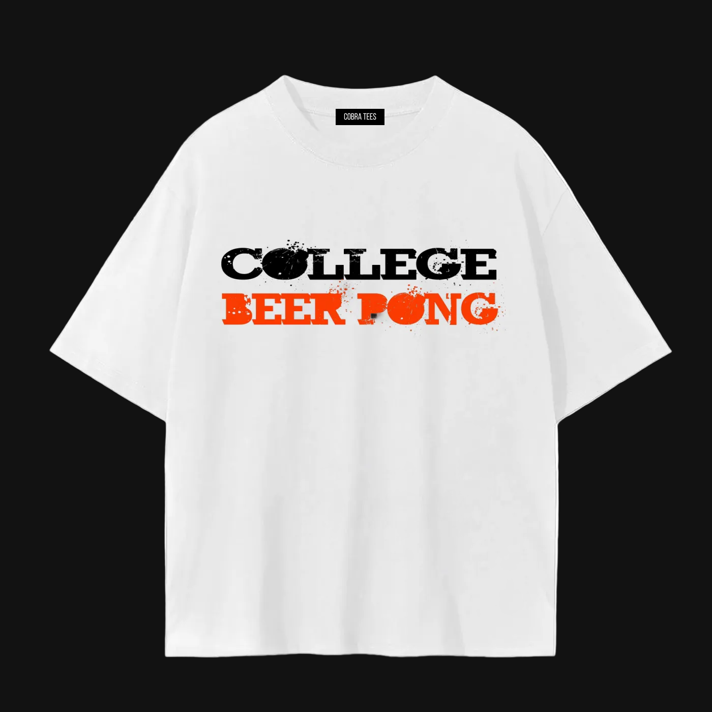 College Beer Pong T-Shirt | Party Drinking Game Tee