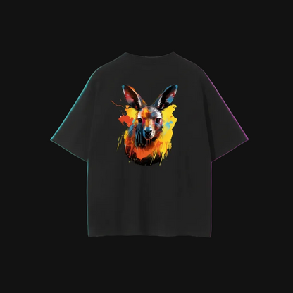 Colourful Aussie Tee | Australian Wildlife, Watercolour Splash