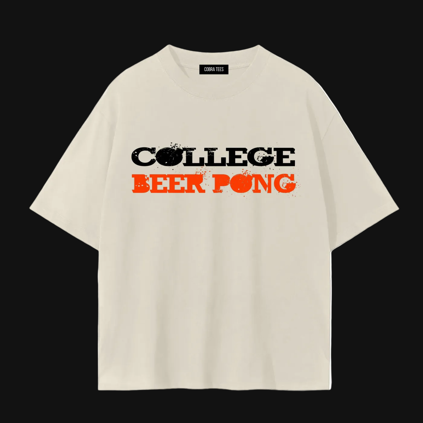 College Beer Pong T-Shirt | Party Drinking Game Tee