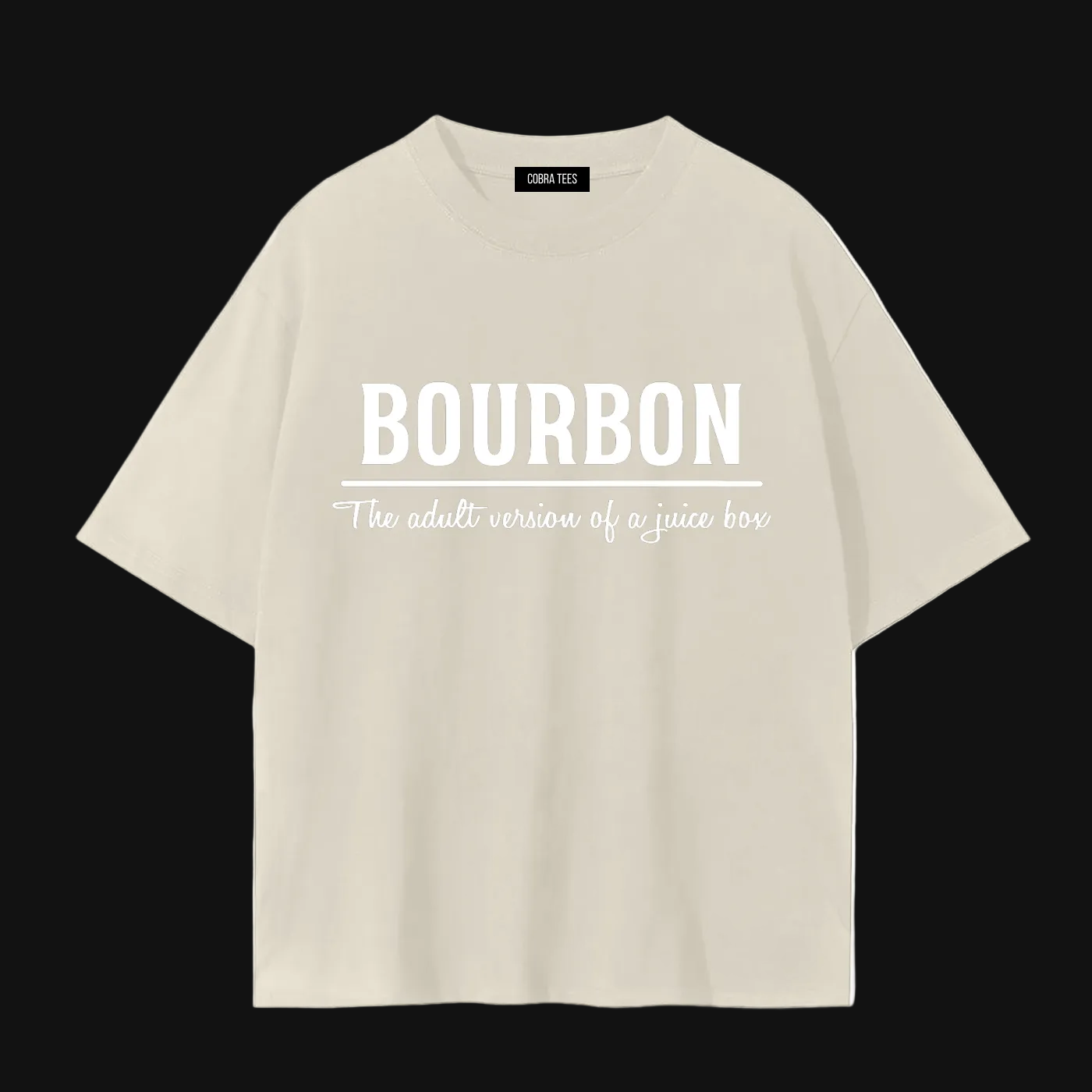 Bourbon Whiskey Logo Tee | Vintage Distillery Graphic T-Shirt