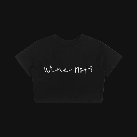 Wine Not Women's Tee | cropped casual top